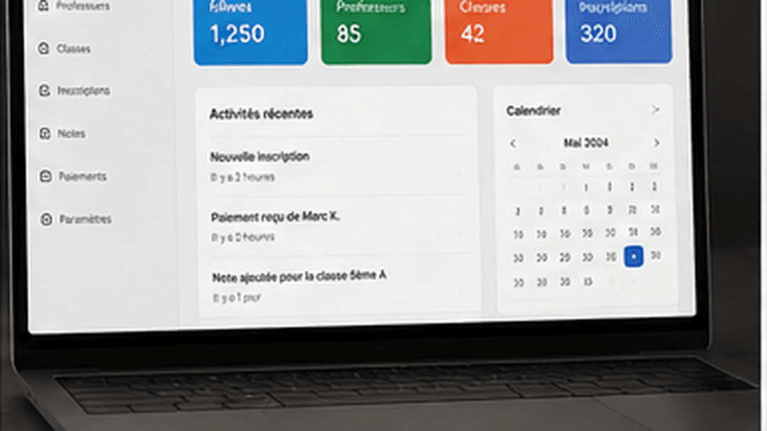 Application de gestion scolaire